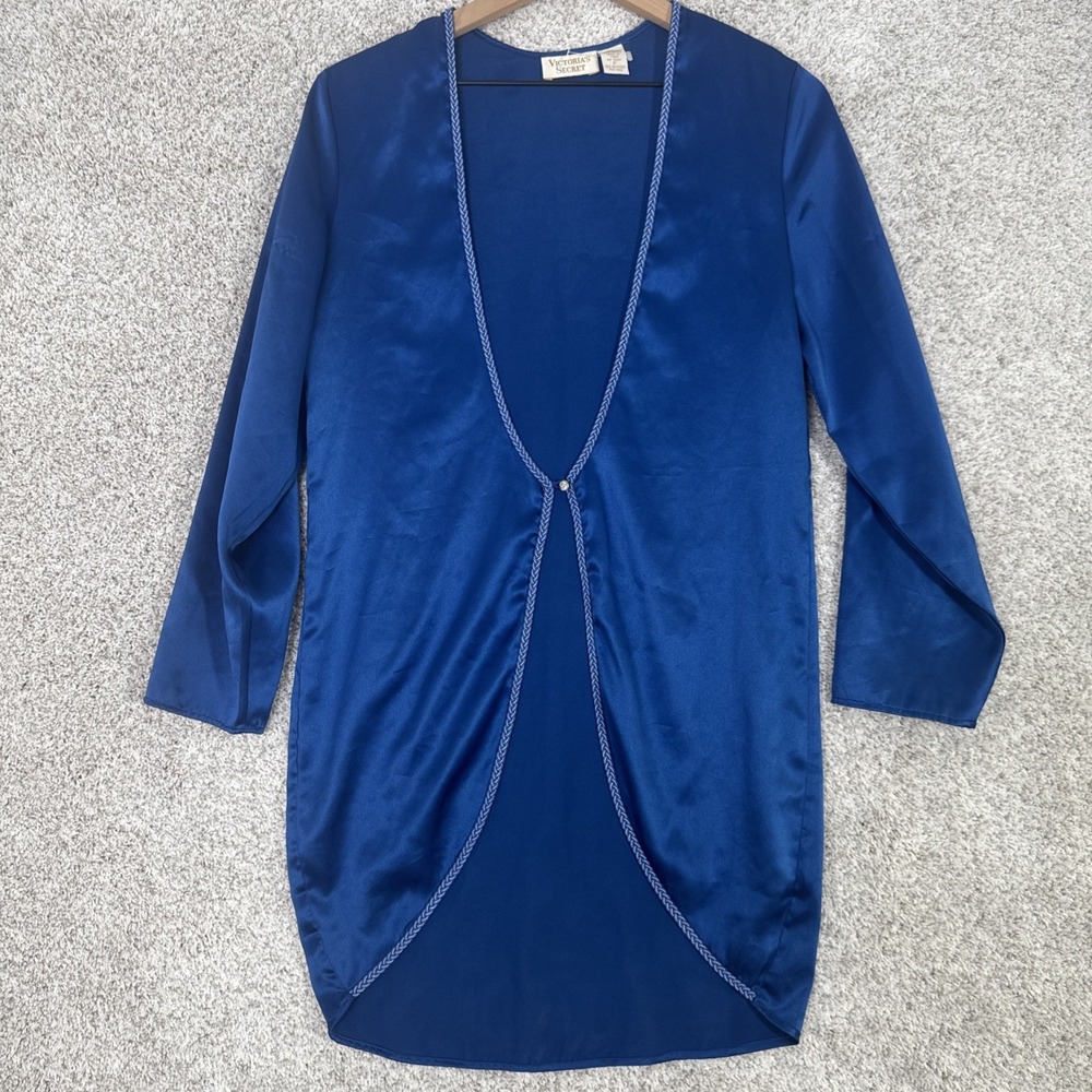 Victorias Secret Blue‎ Sz P Gold Label Robe Petite